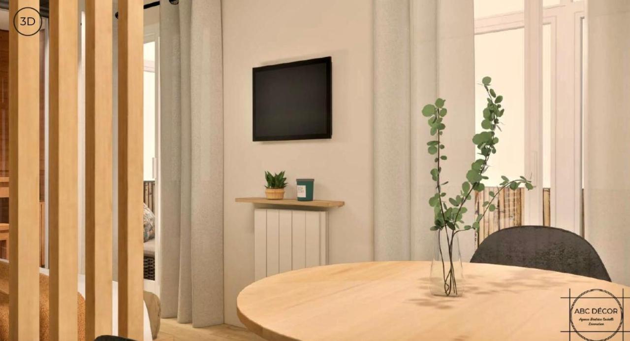 Le Phare Ouest - 80 M De La Mer - Vue Ocean Sur Le Balcon - Entierement Renove - Internet Haut Debit - Nouveau Плёмёр Экстерьер фото