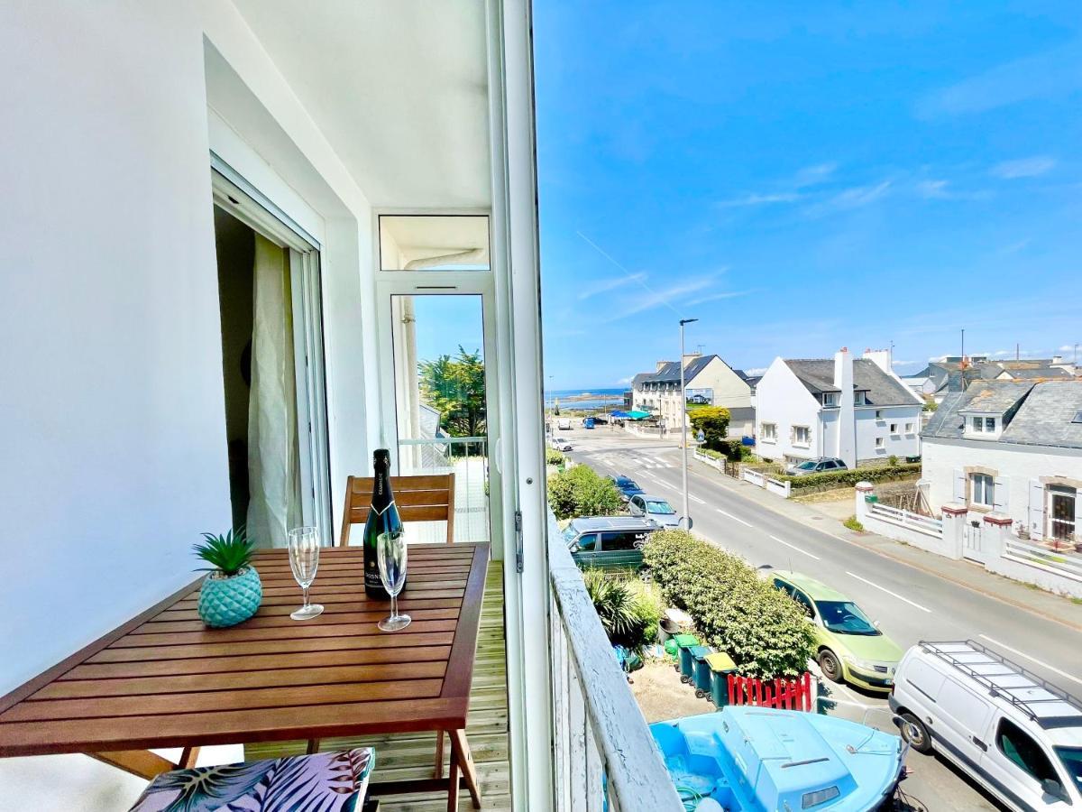 Le Phare Ouest - 80 M De La Mer - Vue Ocean Sur Le Balcon - Entierement Renove - Internet Haut Debit - Nouveau Плёмёр Экстерьер фото