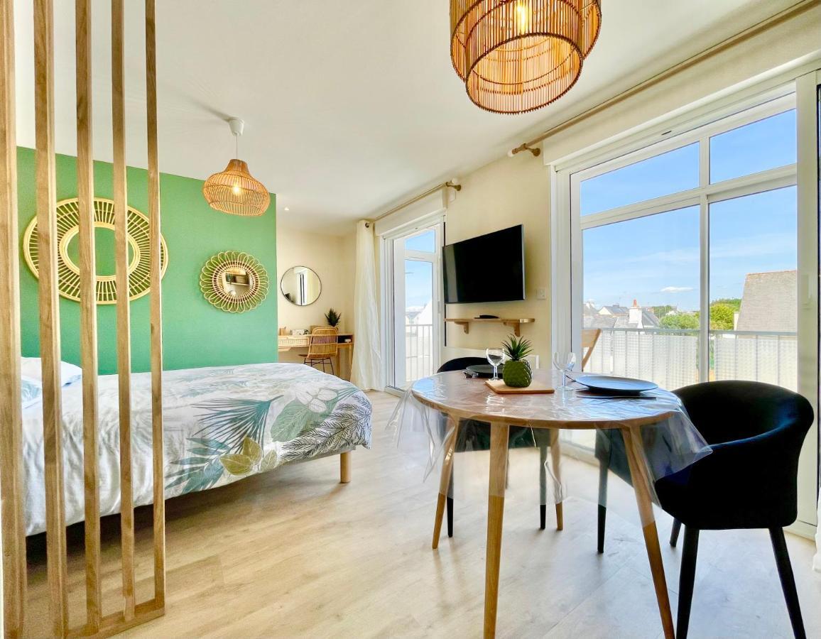 Le Phare Ouest - 80 M De La Mer - Vue Ocean Sur Le Balcon - Entierement Renove - Internet Haut Debit - Nouveau Плёмёр Экстерьер фото