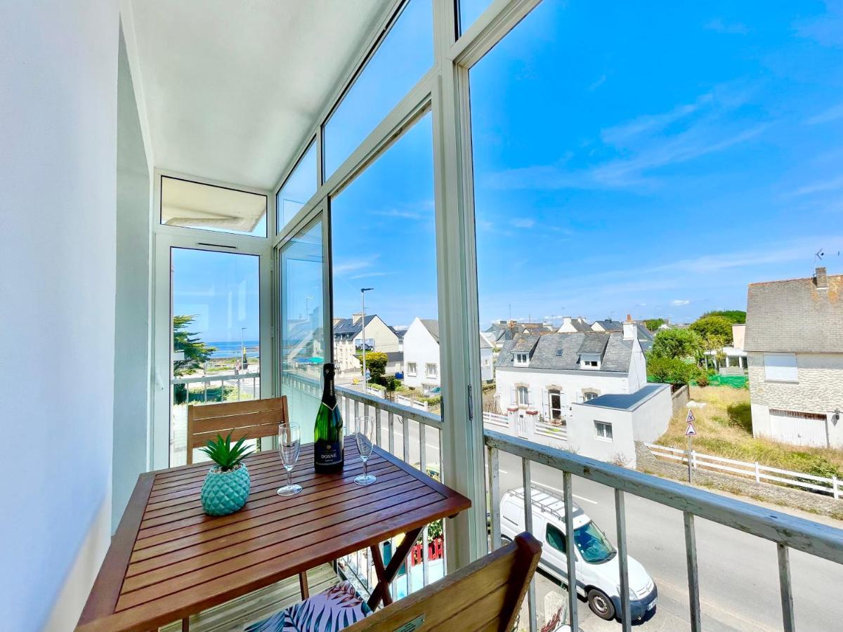 Le Phare Ouest - 80 M De La Mer - Vue Ocean Sur Le Balcon - Entierement Renove - Internet Haut Debit - Nouveau Плёмёр Экстерьер фото